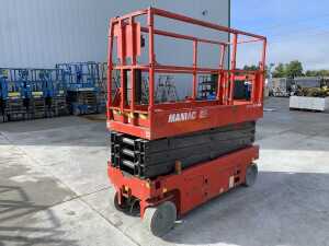 2015 Manitou 100SEC Electric Scissors Lift c/w Control Box - 7