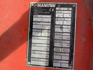 2015 Manitou 100SEC Electric Scissors Lift c/w Control Box - 14