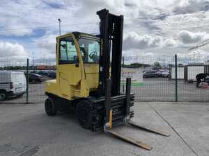 2016 Hyster Fortens H5.5FT High Seat Gas Forklift c/w Cascade Stock & Forks - 4
