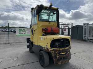 2016 Hyster Fortens H5.5FT High Seat Gas Forklift c/w Cascade Stock & Forks - 7