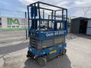 2017 Genie GS1932 Electric Scissors Lift c/w Controller - 6