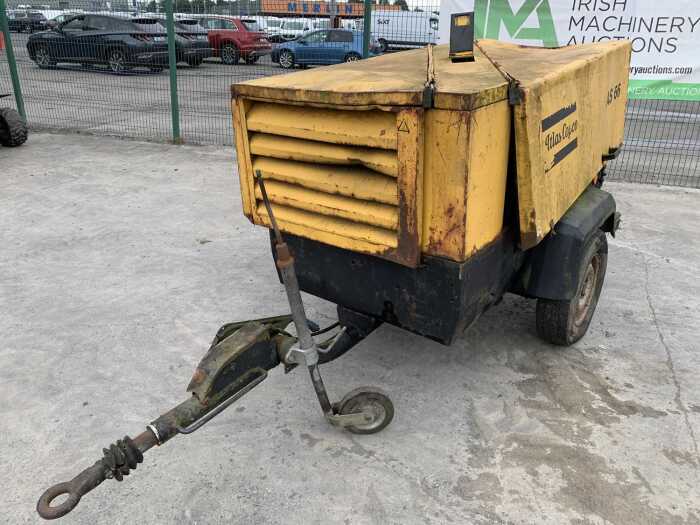 Atlas Copco XAS66 Fast Tow Diesel Air Compressor