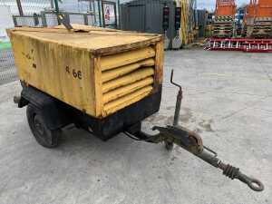 Atlas Copco XAS66 Fast Tow Diesel Air Compressor - 7