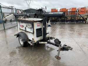 Multiquip Nighthawk LT12 Telescopic Lighting Tower/6KVA Generator - 5