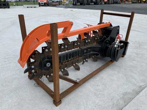 NEW/UNUSED 2026 GIYI D39 Skid Steer Trencher c/w Hyd Hoses