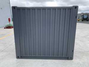 NEW/UNUSED 6FT x 5FT Storage Container c/w Double Doors, Side Door & Window - 7