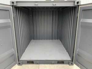NEW/UNUSED 6FT x 5FT Storage Container c/w Double Doors, Side Door & Window - 9