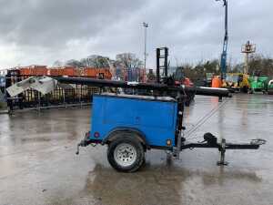 Night Hawk Fast Tow Diesel Lighting Tower - 6