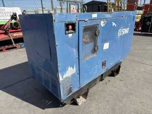 UNRESERVED SDMO SJ30 30KVA Silenced Diesel Generator - 4