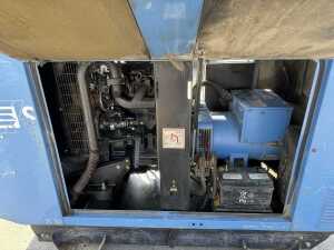 UNRESERVED SDMO SJ30 30KVA Silenced Diesel Generator - 8