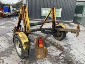 Single Axle Cable Drum Trailer - 3
