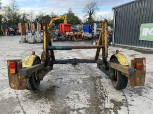 Single Axle Cable Drum Trailer - 4