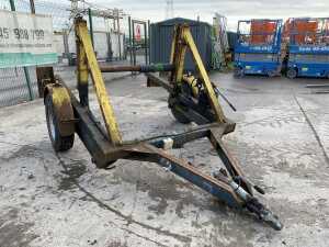 Single Axle Cable Drum Trailer - 7