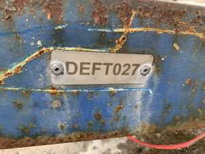 Single Axle Cable Drum Trailer - 8