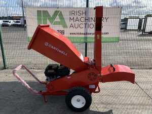 2026 Cartiwell CW-535D 15HP Petrol Pedestrian Wood Chipper - 2
