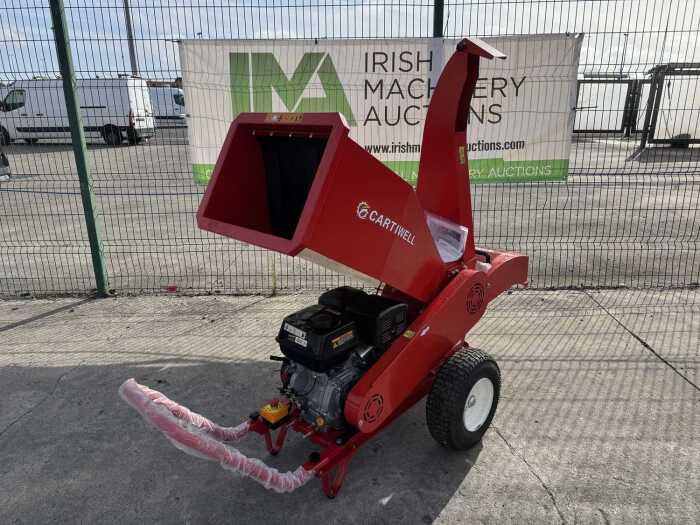 2026 Cartiwell CW-535D 15HP Petrol Pedestrian Wood Chipper