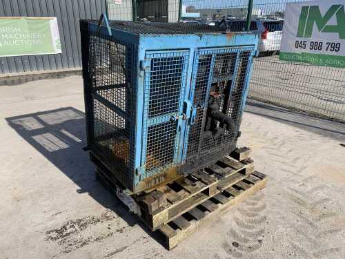 UNRESERVED Tar Tank In Cage