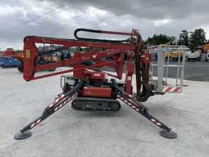 UNRESERVED 2005 Hinowa Gold Lift 1470 Tracked Spider Boom Lift - 6