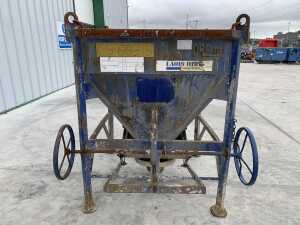 UNRESERVED 2015 DRE 3/4M Concrete Cone Skip c/w Chains - 4