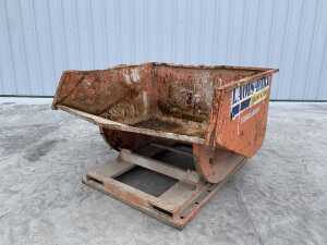 UNRESERVED 2021 DRE 2000Ltr Tipping Skip c/w Fork Pockets