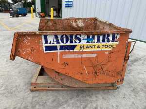 UNRESERVED 2021 DRE 2000Ltr Tipping Skip c/w Fork Pockets - 2