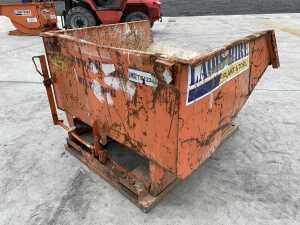 UNRESERVED 2021 DRE 2000Ltr Tipping Skip c/w Fork Pockets - 5