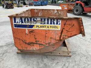 UNRESERVED 2021 DRE 2000Ltr Tipping Skip c/w Fork Pockets - 6