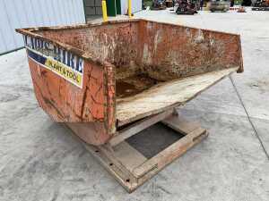 UNRESERVED 2021 DRE 2000Ltr Tipping Skip c/w Fork Pockets - 7