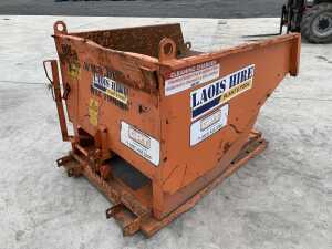 UNRESERVED DRE 1200Ltr Tipping Skip c/w Fork Pockets - 5