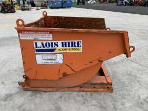 UNRESERVED DRE 1200Ltr Tipping Skip c/w Fork Pockets - 6