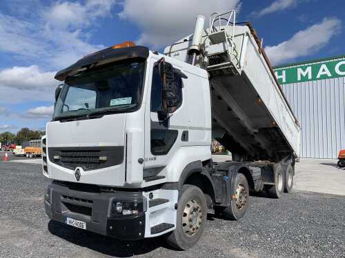 2014 Renault Premium 380 Opti Drive 8x4 Tipper
