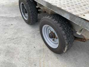Ifor Williams DP126 12FT x 6'6FT Twin Axle Flatbed Trailer - 10