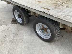 Ifor Williams DP126 12FT x 6'6FT Twin Axle Flatbed Trailer - 11