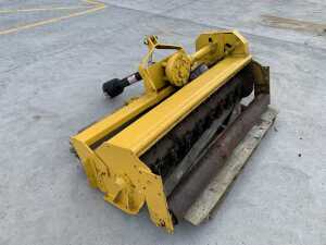Yellow PTO Driven Heavy Duty Flail Mower - 7