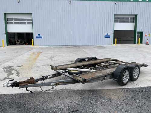 UNRESERVED Twin Axle Car Transporter Trailer c/w Ramps