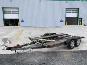UNRESERVED Twin Axle Car Transporter Trailer c/w Ramps