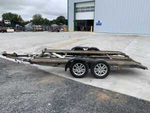 UNRESERVED Twin Axle Car Transporter Trailer c/w Ramps - 2