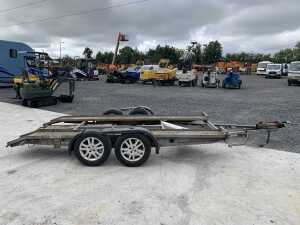 UNRESERVED Twin Axle Car Transporter Trailer c/w Ramps - 6