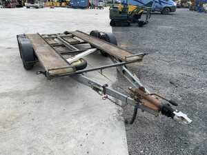 UNRESERVED Twin Axle Car Transporter Trailer c/w Ramps - 7