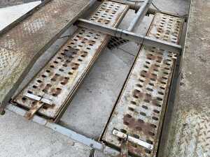 UNRESERVED Twin Axle Car Transporter Trailer c/w Ramps - 11