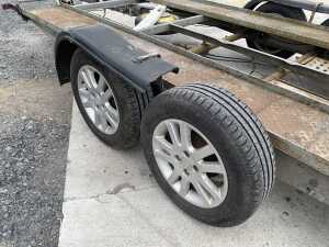 UNRESERVED Twin Axle Car Transporter Trailer c/w Ramps - 13
