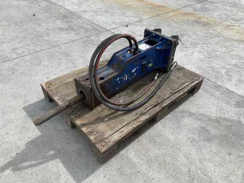 2012 Stelco Hydraulic Breaker To Suit 3T Excavator (35mm Pin)