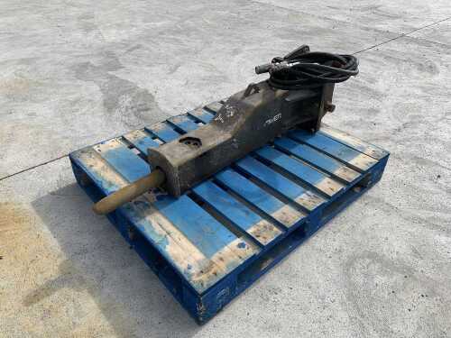 Hammer HM200 Hydraulic Breaker To Suit 5T Excavator (45mm)