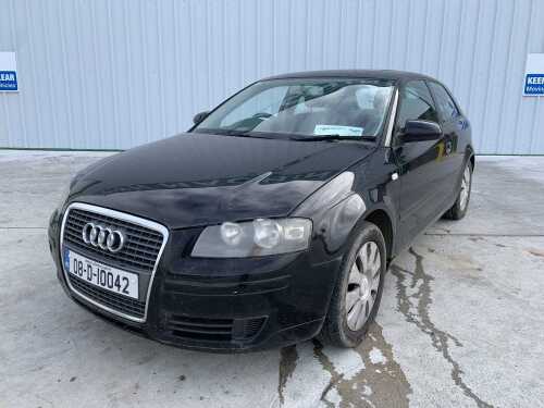 UNRESERVED 2008 Audi A3 1.6 Attraction 102HP