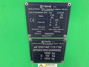 UNRESERVED 2020 Trime X-Solar LED Lighting Tower - 12