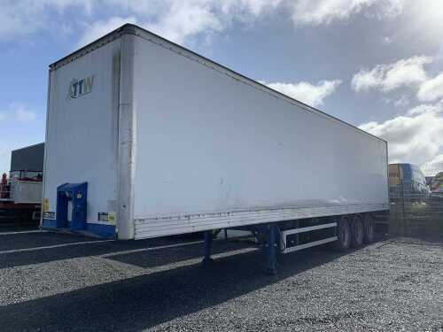 UNRESERVED 2003 Montracon Tri Axle Box Trailer