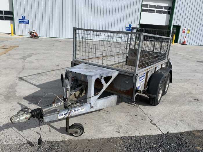 UNRESERVED Ifor Williams GD84GTA Twin Axle 8x4 Mesh Sided Trailer