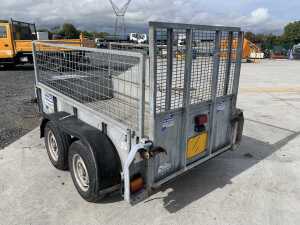 UNRESERVED Ifor Williams GD84GTA Twin Axle 8x4 Mesh Sided Trailer - 3