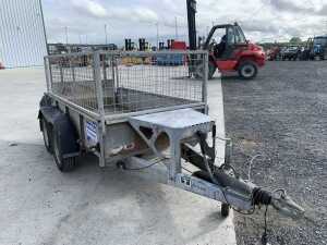 UNRESERVED Ifor Williams GD84GTA Twin Axle 8x4 Mesh Sided Trailer - 7