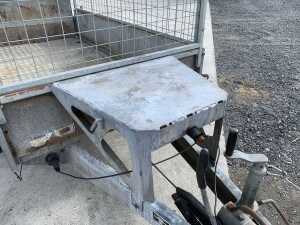 UNRESERVED Ifor Williams GD84GTA Twin Axle 8x4 Mesh Sided Trailer - 12
